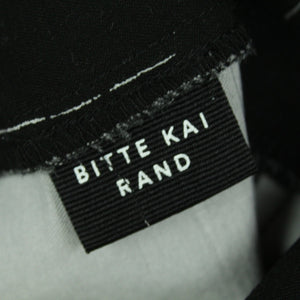 Second Hand BITTE KAI RAND Rock Gr. M schwarz weiß gemustert (*)
