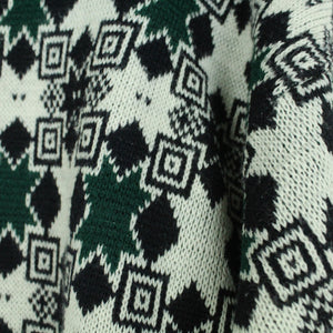 Vintage Pullover Gr. M Crazy Pattern Strick