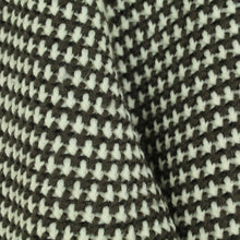 Laden Sie das Bild in den Galerie-Viewer, Vintage Pullover Gr. M braun und weiß Crazy Pattern Strick