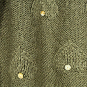 Vintage Pullover Gr. L braun Crazy Pattern Strick