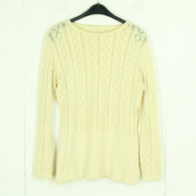 Laden Sie das Bild in den Galerie-Viewer, Vintage Pullover Gr. S beige Strick