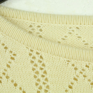 Vintage Pullover Gr. S beige Strick