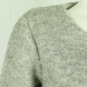 Second Hand GANNI Mantel Gr. M grau Wintermantel mit Wolle Mantel (*)