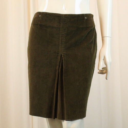 Second Hand HENRY COTTON´S Cordrock Gr. 42 khaki (*)