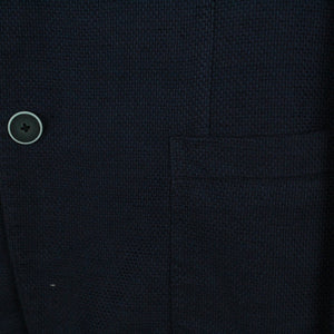 Second Hand MARC O´POLO Sakko mit Leinen Gr. 48 dunkelblau (*)