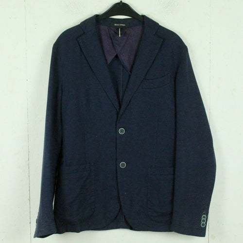 Second Hand MARC O´POLO Sakko mit Leinen Gr. 48 dunkelblau (*)