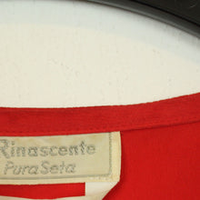 Laden Sie das Bild in den Galerie-Viewer, VINTAGE Seidenbluse Gr. M