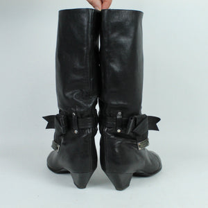 Second Hand MARC BY MARC JACOBS Stiefel Gr. 38 schwarz kniehoch (*)