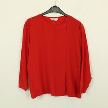 Laden Sie das Bild in den Galerie-Viewer, VINTAGE Seidenbluse Gr. M