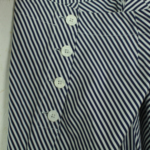 Second Hand JOSEPH Rock Gr. 36 blau weiß gestreift Maxirock (*)