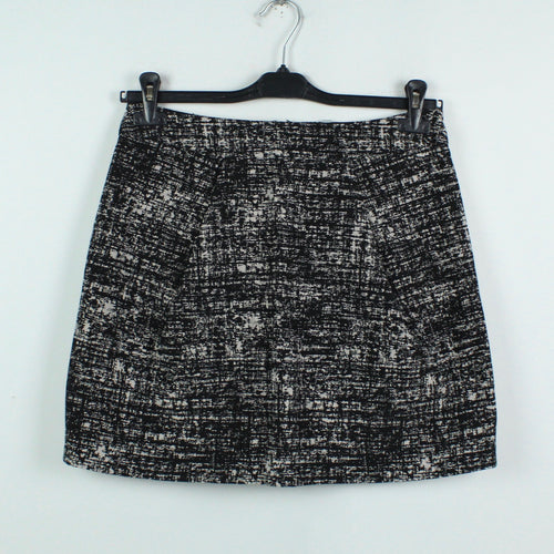Second Hand COP COPINE Rock Gr. 38 schwarz beige gemustert (*)