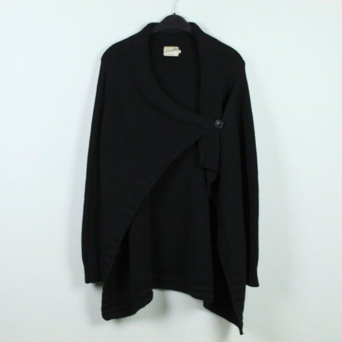 Second Hand Wrangler Strickjacke Gr. S schwarz Wickeljacke Strick (*)