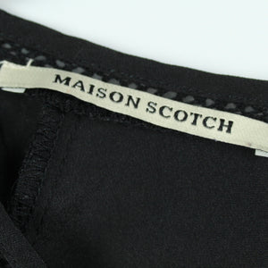 Second Hand MAISON SCOTCH Kleid Gr. 2 (S) schwarz 3/4-Arm (*)