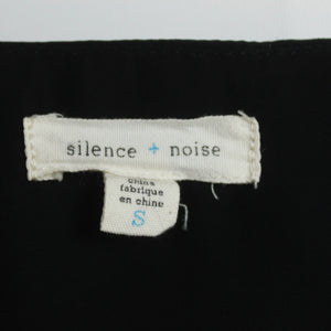 Second Hand SILENCE & NOISE Kleid Gr. S schwarz beige gemustert (*)