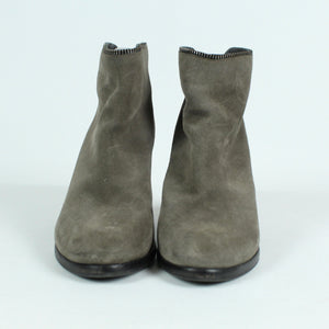 Second Hand ALL SAINTS Stiefeletten Gr. 38 grau Booties (*)