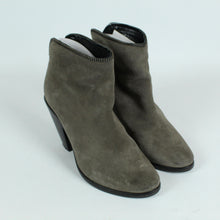 Laden Sie das Bild in den Galerie-Viewer, Second Hand ALL SAINTS Stiefeletten Gr. 38 grau Booties (*)