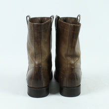 Laden Sie das Bild in den Galerie-Viewer, Second Hand INK Stiefeletten Booties Gr. 39 braun Leder (*)