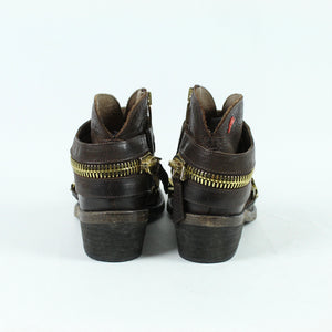 Second Hand MANILA GRACE Ankle Boots Gr. 37 braun Stiefeletten (*)