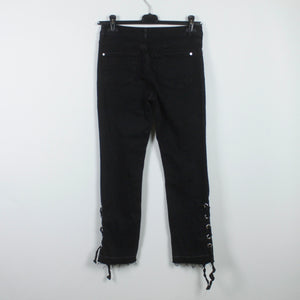 Second Hand MANGO Jeans Gr. 38 schwarz (*)