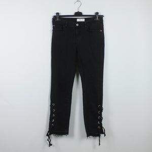 Second Hand MANGO Jeans Gr. 38 schwarz (*)