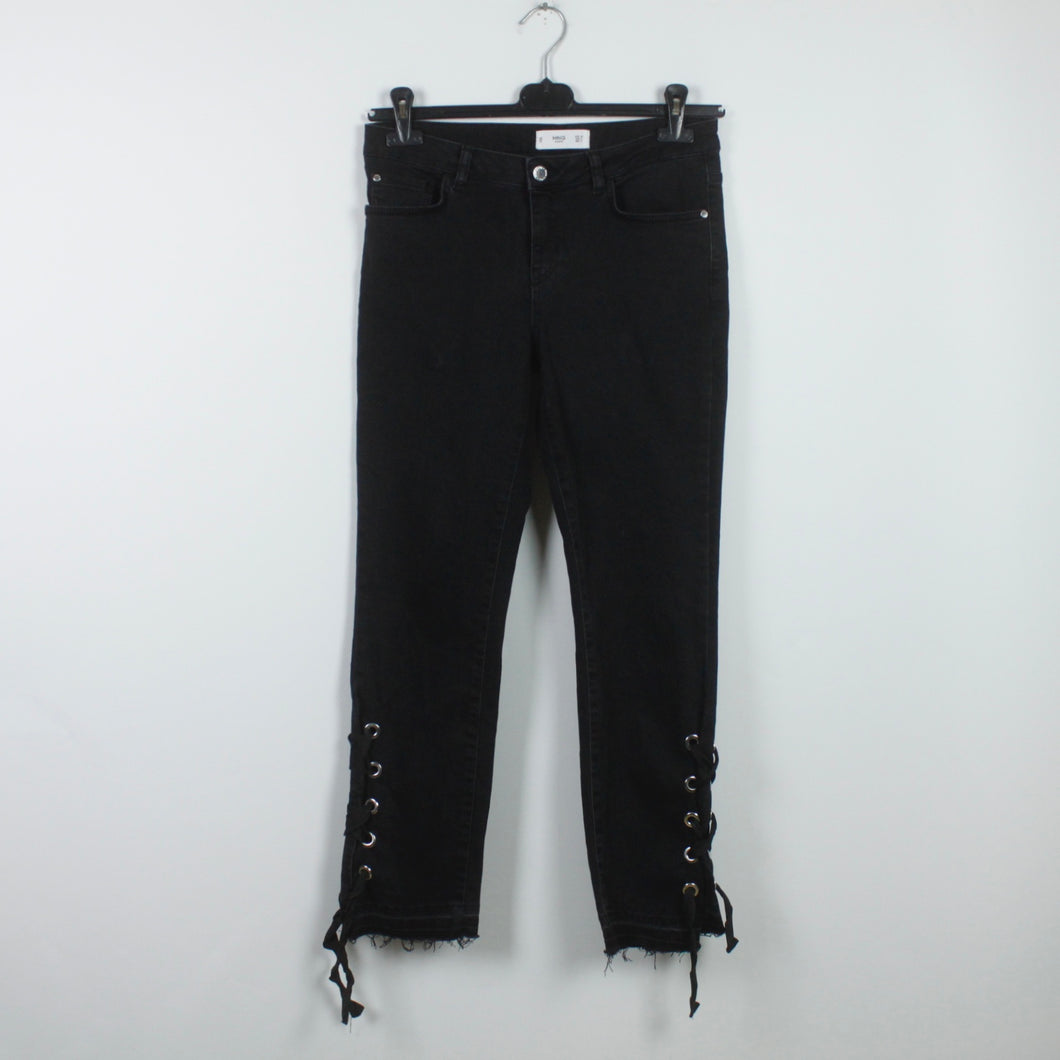 Second Hand MANGO Jeans Gr. 38 schwarz (*)