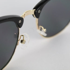 CENTRAL VISION Sonnenbrille schwarz gold NEU