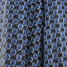 Laden Sie das Bild in den Galerie-Viewer, Second Hand SOYACONCEPT Bluse Gr. XL blau mehrfarbig gemustert Glitzer (*)