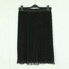 Laden Sie das Bild in den Galerie-Viewer, Second Hand COMPTOIR DES COTONNIERS Spitzenrock Gr. M schwarz Rock Spitze (*)