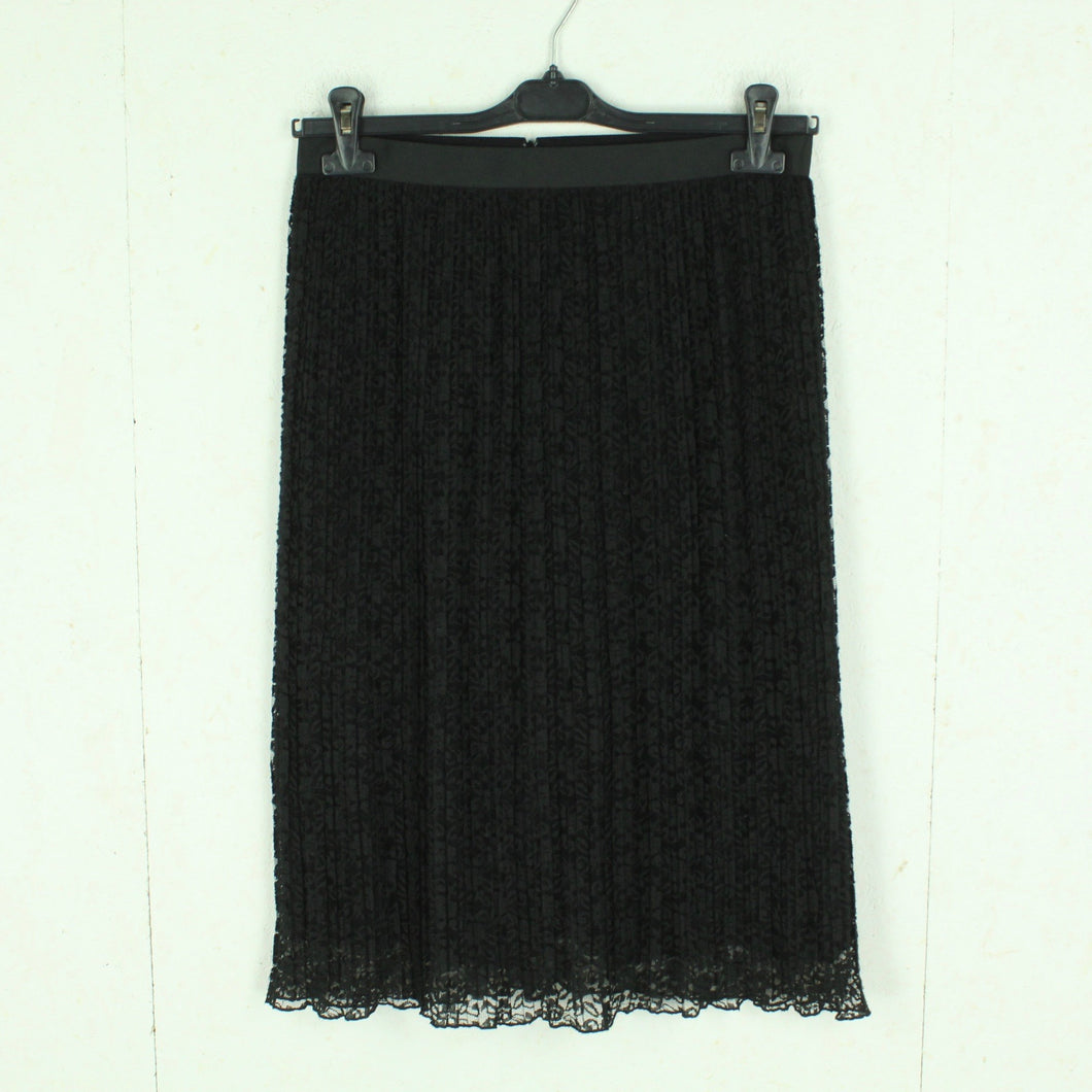 Second Hand COMPTOIR DES COTONNIERS Spitzenrock Gr. M schwarz Rock Spitze (*)
