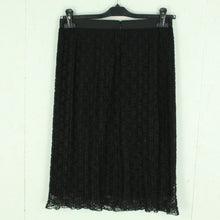 Laden Sie das Bild in den Galerie-Viewer, Second Hand COMPTOIR DES COTONNIERS Spitzenrock Gr. M schwarz Rock Spitze (*)