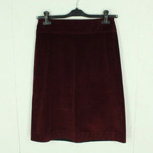 Laden Sie das Bild in den Galerie-Viewer, Second Hand COMPTOIR DES COTONNIERS Cordrock Gr. 34 bordeaux NEU (*)