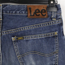 Laden Sie das Bild in den Galerie-Viewer, Vintage LEE Jeans Gr. W34 / L36 blau Mod. Brooklyn (*)