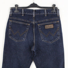 Laden Sie das Bild in den Galerie-Viewer, Vintage WRANGLER Jeans Gr. W33 / L32 dunkelblau Mod. Texas (*)