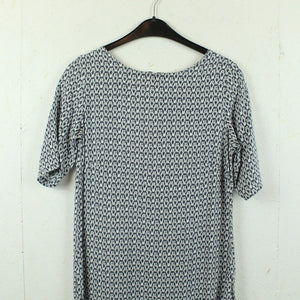 Second Hand SOYACONCEPT Kleid Gr. M blau weiß gemustert (*)