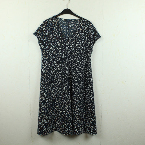 Second Hand SOMEDAY Kleid Gr. 36 dunkelblau weiß gemustert (*)