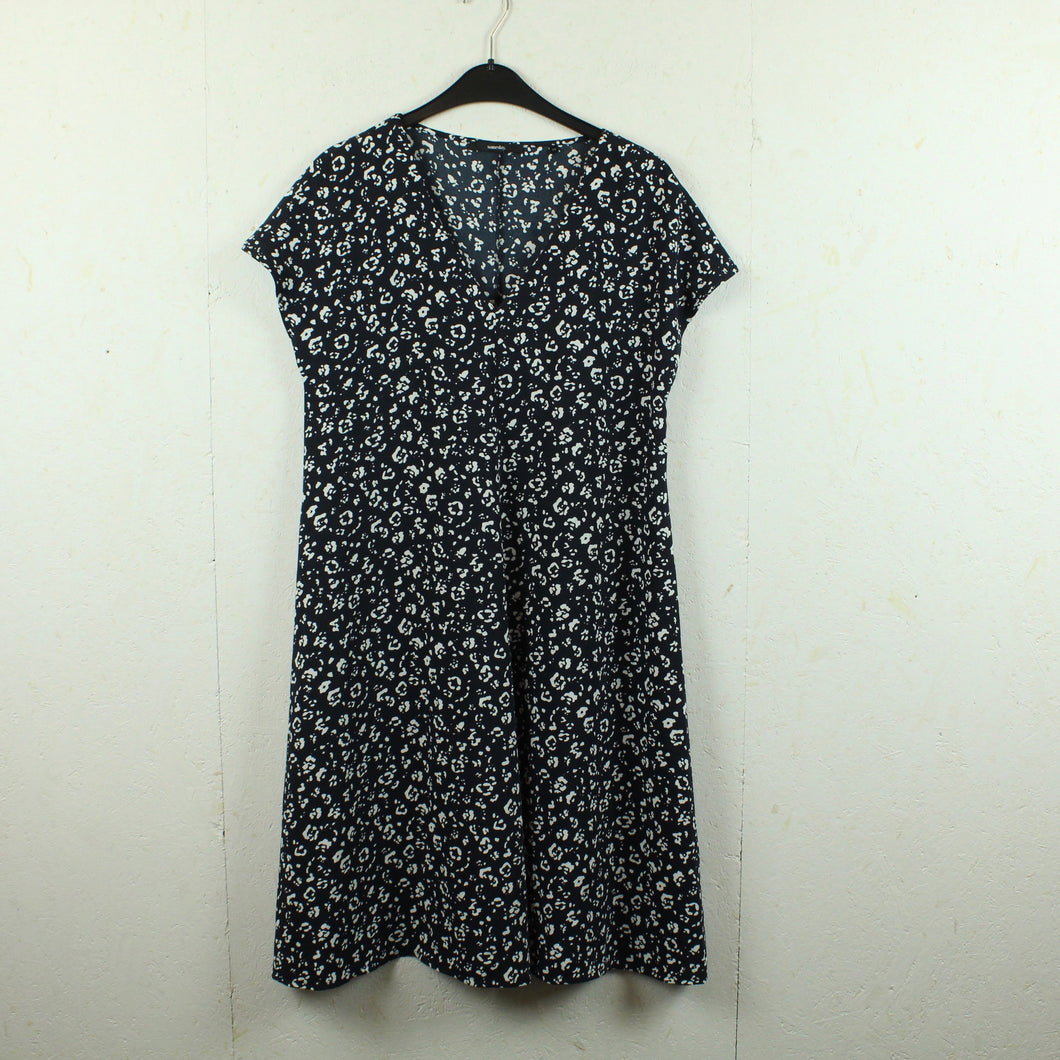Second Hand SOMEDAY Kleid Gr. 36 dunkelblau weiß gemustert (*)