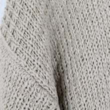 Laden Sie das Bild in den Galerie-Viewer, Second Hand MAX MARA WEEKEND Pullover Gr. 40 beige kurzarm  (*)