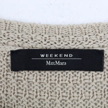 Laden Sie das Bild in den Galerie-Viewer, Second Hand MAX MARA WEEKEND Pullover Gr. 40 beige kurzarm  (*)