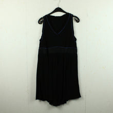Laden Sie das Bild in den Galerie-Viewer, Second Hand MAJE Kleid Gr. 38 schwarz blau (*)