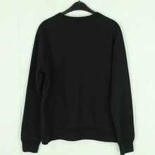 Laden Sie das Bild in den Galerie-Viewer, Second Hand WEEKDAY Sweatshirt Gr. S schwarz mit Stickerei &quot;Casket College&quot; (*)