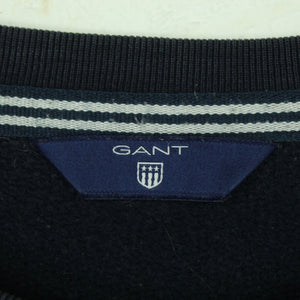 Second Hand GANT Sweatshirt Gr. S dunkelblau mit Print (*)