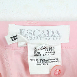 Second Hand ESCADA Wollrock Gr. 40 rosa Minirock (*)