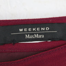 Laden Sie das Bild in den Galerie-Viewer, Second Hand MAX MARA WEEKEND Rock Gr. 40 weinrot Midirock (*)