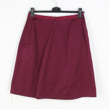 Laden Sie das Bild in den Galerie-Viewer, Second Hand MAX MARA WEEKEND Rock Gr. 40 weinrot Midirock (*)