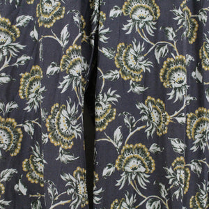 Second Hand JULIA FAGERHOLT Seidenkleid Gr. 34 grau mehrfarbig gemustert Seide (*)