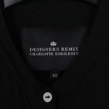 Laden Sie das Bild in den Galerie-Viewer, Second Hand DESIGNERS REMIX Kleid Gr. 42 schwarz (*)