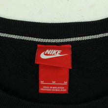 Laden Sie das Bild in den Galerie-Viewer, Second Hand NIKE Sweatshirt Gr. M schwarz weiß Logo Print (*)