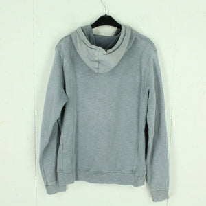 Second Hand HILFIGER DENIM Sweatshirt Gr. S grau Hoodie (*)