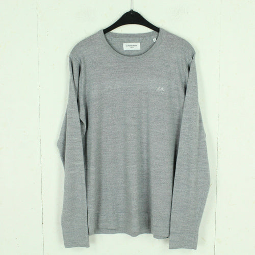 Second Hand LINDBERGH Pullover mit Wolle Gr. XL grau langarm  (*)