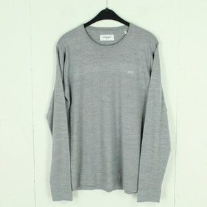 Second Hand LINDBERGH Pullover mit Wolle Gr. XL grau langarm  (*)